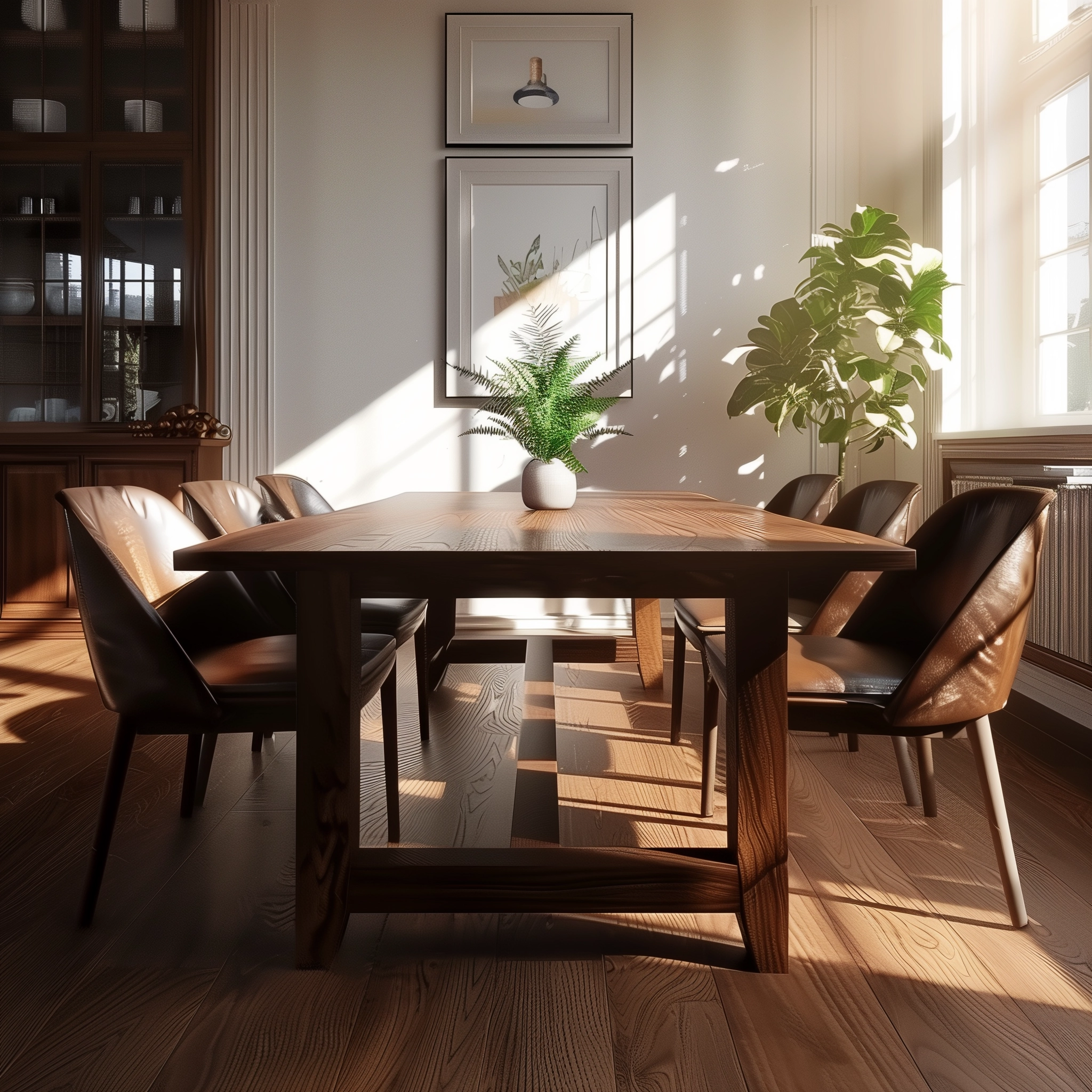 Mission Style Wood Table