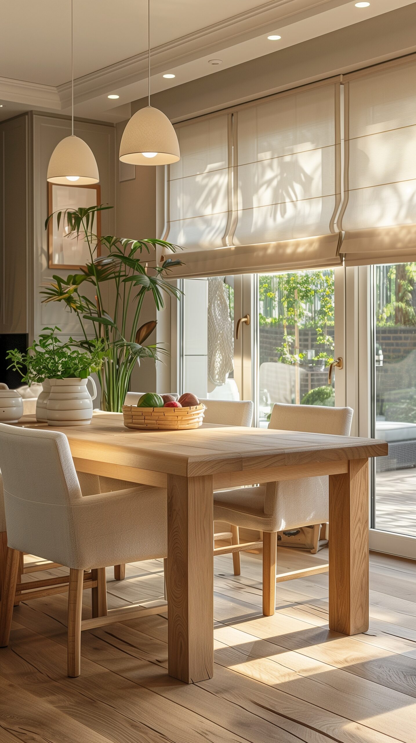 Solid Ash Hardwood Table With Square Legs