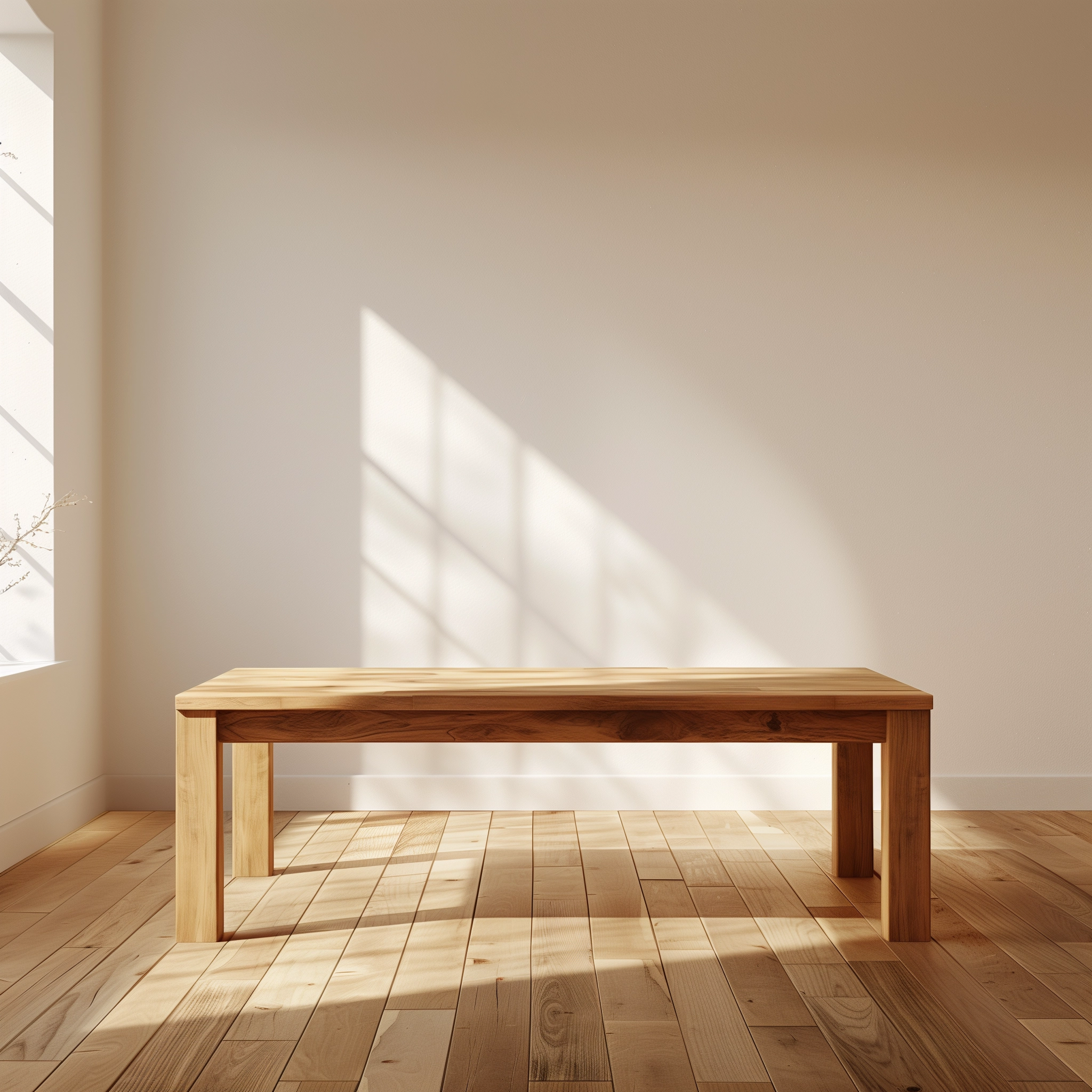 Solid Wood Parsons Table