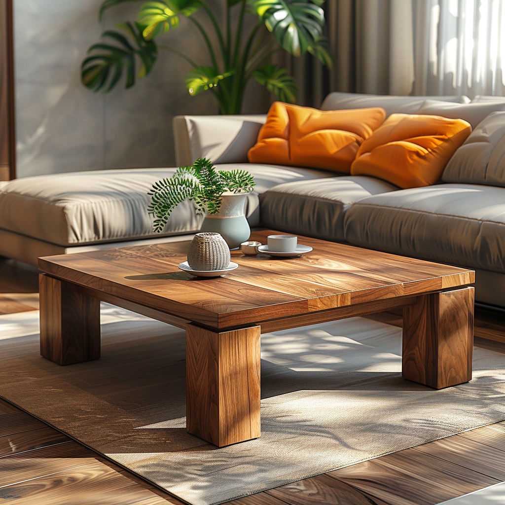 Simple Square Coffee Table