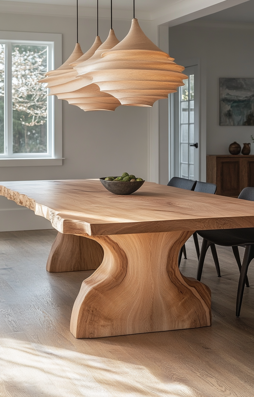 Sculpted Free Flowing Lines Table Concept – #WT10077