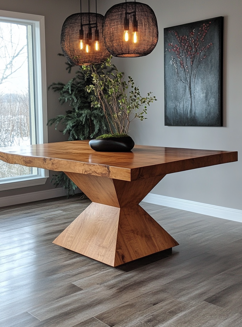 Modified Hourglass Pyramid Table – #WT10089