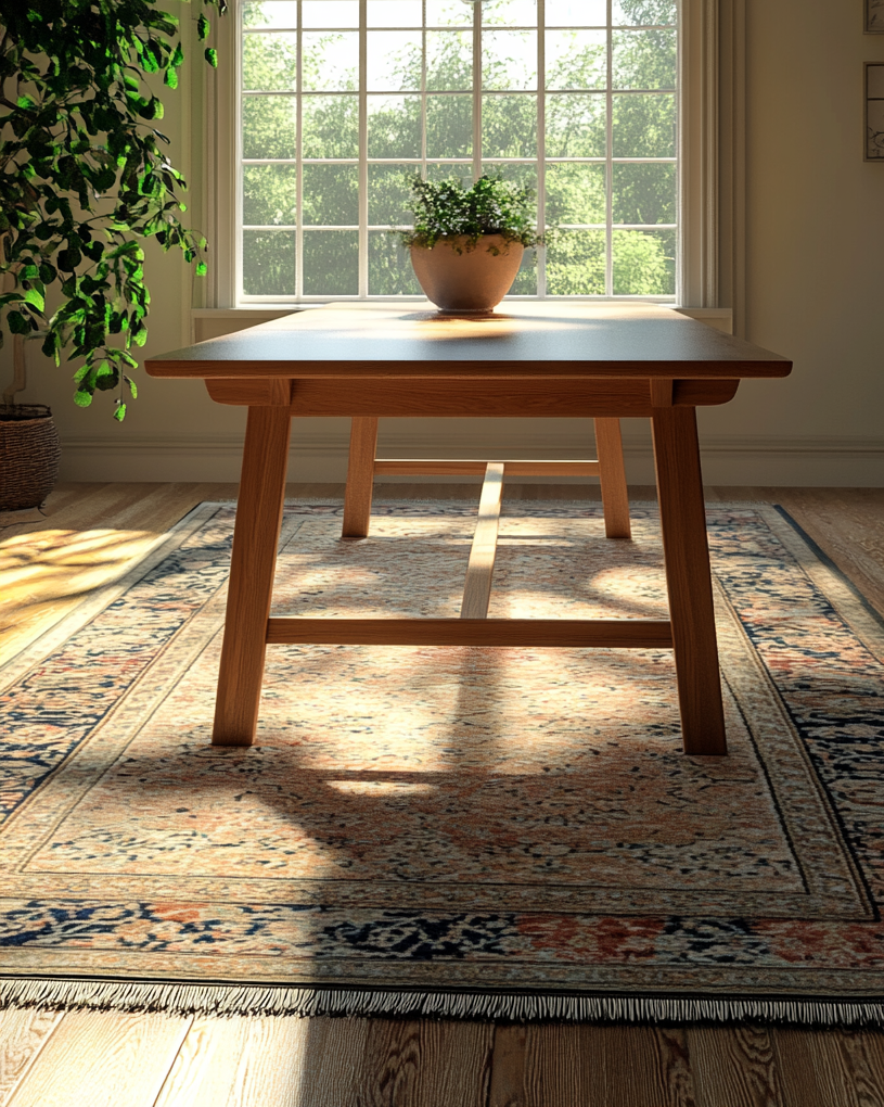 Minimalist Maple Dining Table - #WT10082