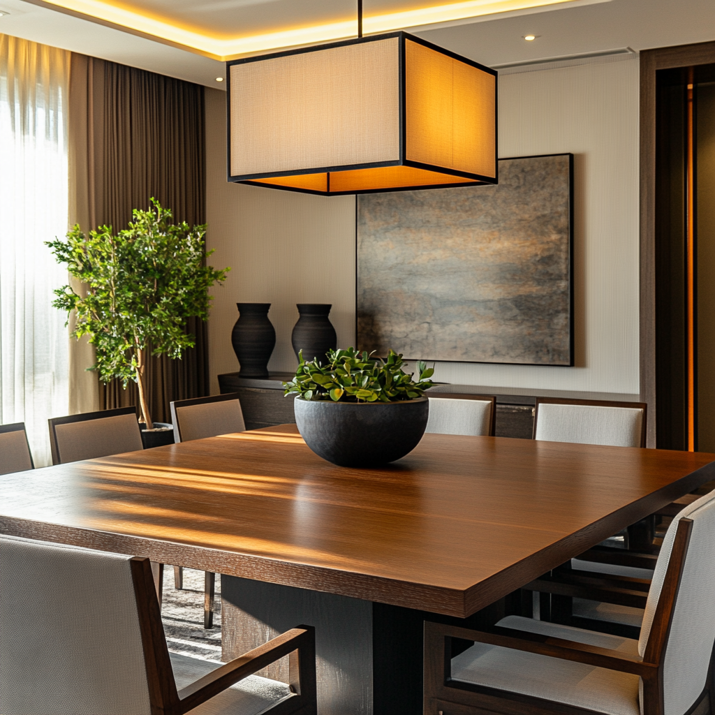 Modern Square Dining Table – #WT10091
